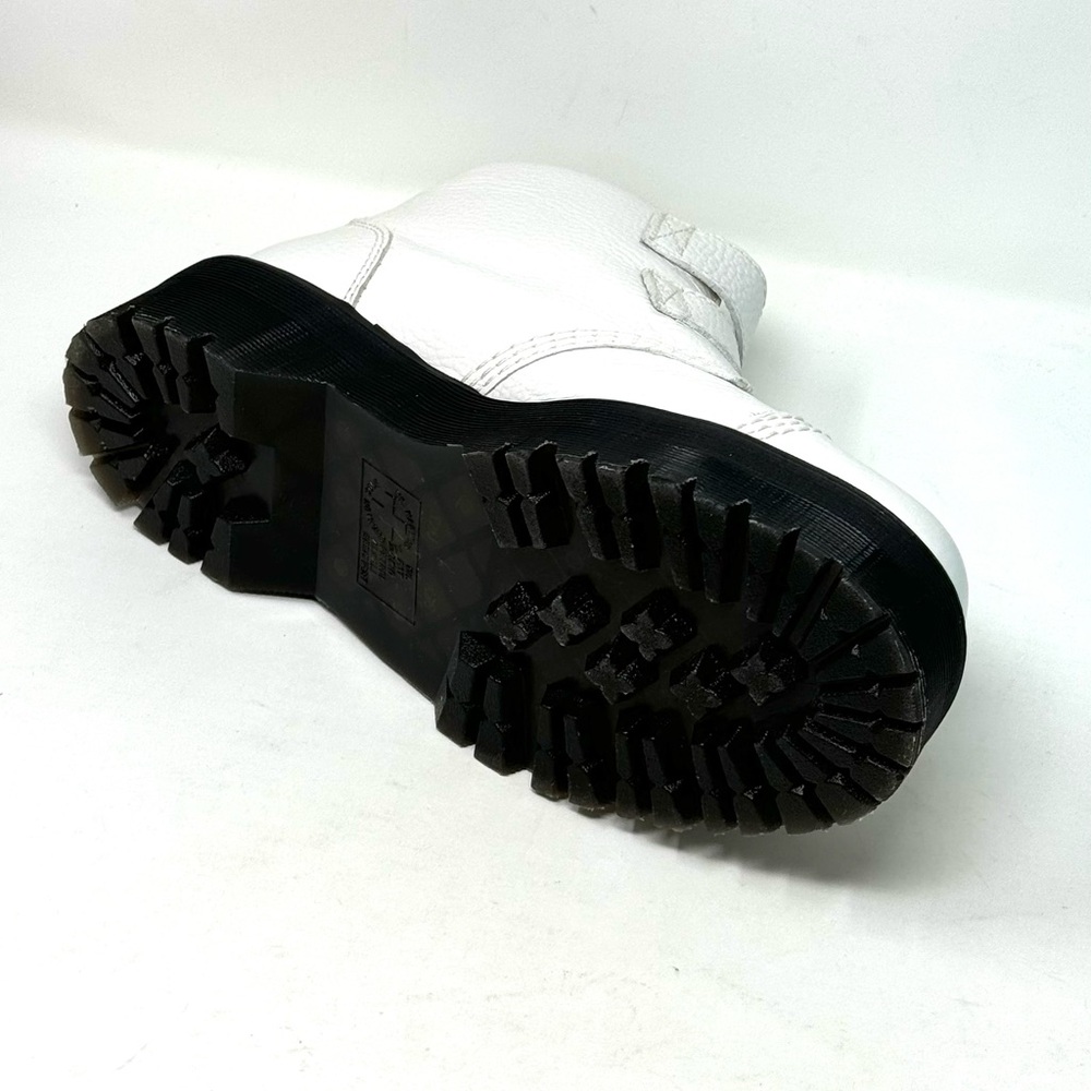 Dr. Martens Devon Flower white Buckle Boots. - Picture 9 of 13